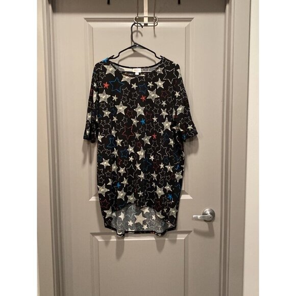 New Lularoe Irma Large Americana - Picture 1 of 6